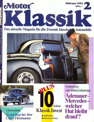 Deckblatt Motor Klassik (02/1991)